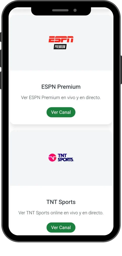 Screenshot Of Futbol Libre App